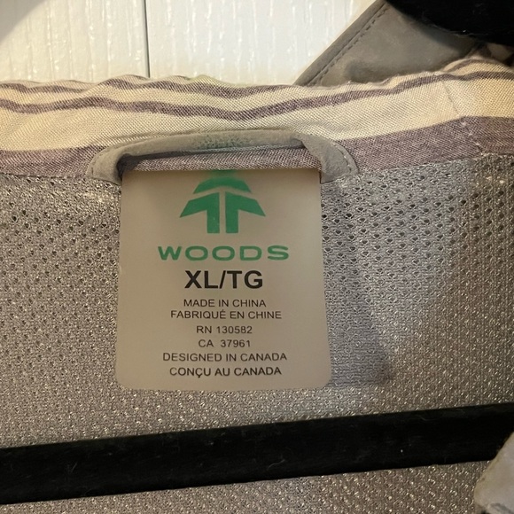 Woods Gray Hooded Anorak Jacket - Picture 4 of 9